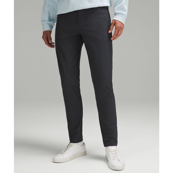 Lululemon Men ABC Slim-Fit 5 Pocket Pant - Dark Gray - Picture 2 of 14